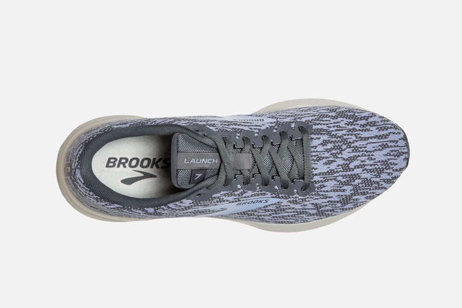 Brooks Launch 7 Road Löparskor Dam - Grå/Blå - 6178-WDPGE